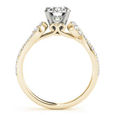 Engagement Rings Single Row Prong Set - TN50889-E